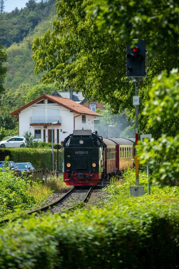 Villa Parkhaus Wernigerode Exteriör bild